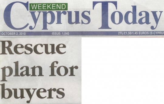 North Cyprus Property Victims | Aborted Rescue Plan