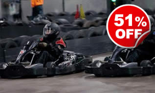 50 Lap Go Karting Race Gift | activitysuperstore.com
